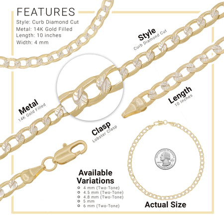 Cuban Link Anklet For Women