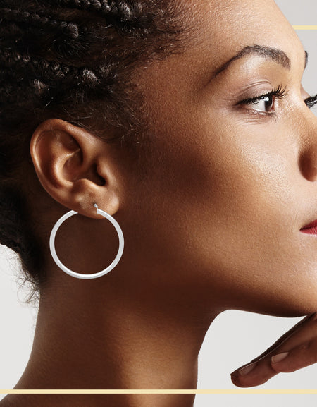 Hoop Earrings Jewelry Box