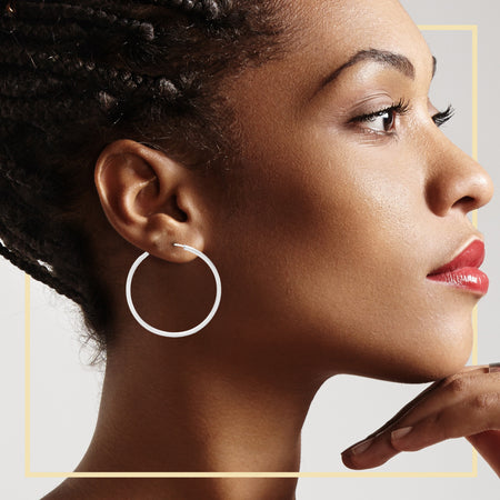 Hoop Earrings Jewelry Box