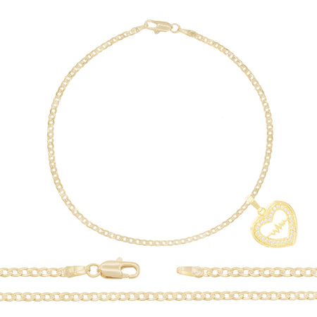 Curb Anklet Women Jewelry