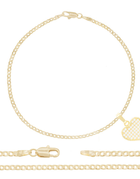 Curb Anklet Women Jewelry