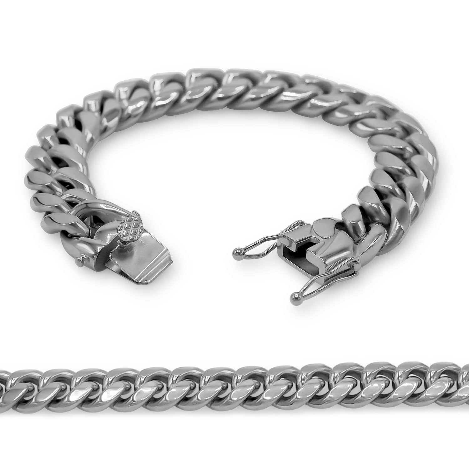 Buy Men's Silver Box Chain Bracelet Birthday Gift Gifts for Men Men's  Bracelet Gifts for Him Online in India - Etsy