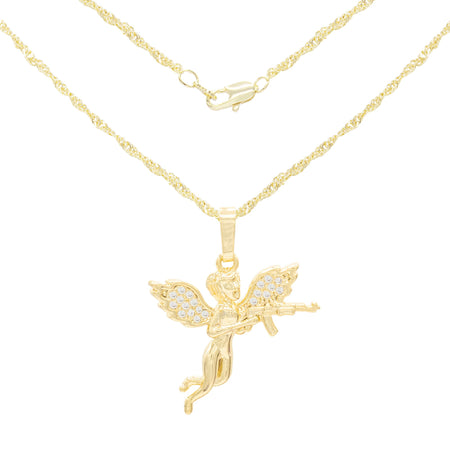 Cubic Zirconia Pendant Set