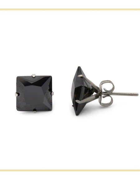 black square studs
