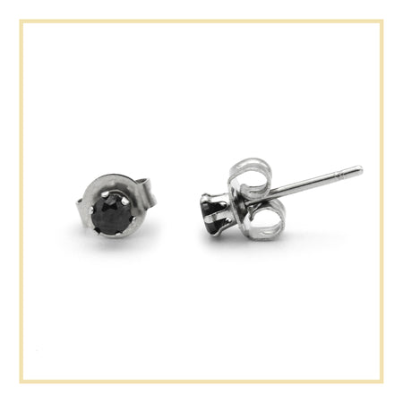 Mens Stainless Steel Black Earrings Com Magnetic Stainless Steel Small  Magnetic Non-Piercing Stud Earrings For Men & Boys