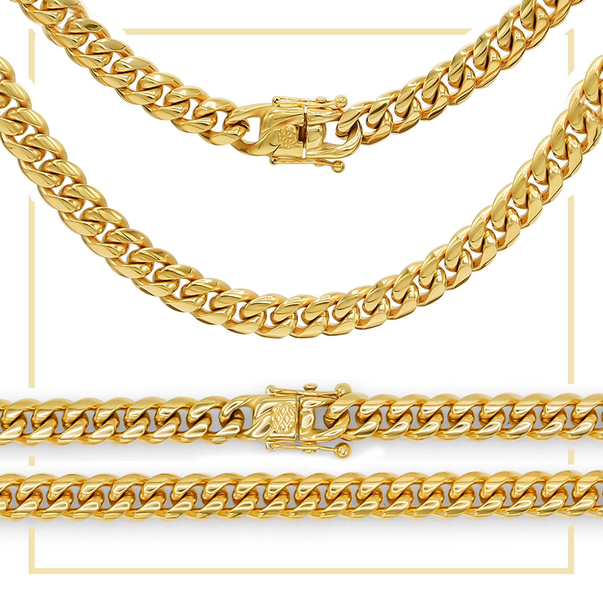 city sign Treasure jewelry gold-plated necklace chain set pack of four. Gold -plated Plated Alloy Chain Set Price in India - Buy city sign Treasure jewelry  gold-plated necklace chain set pack of four.