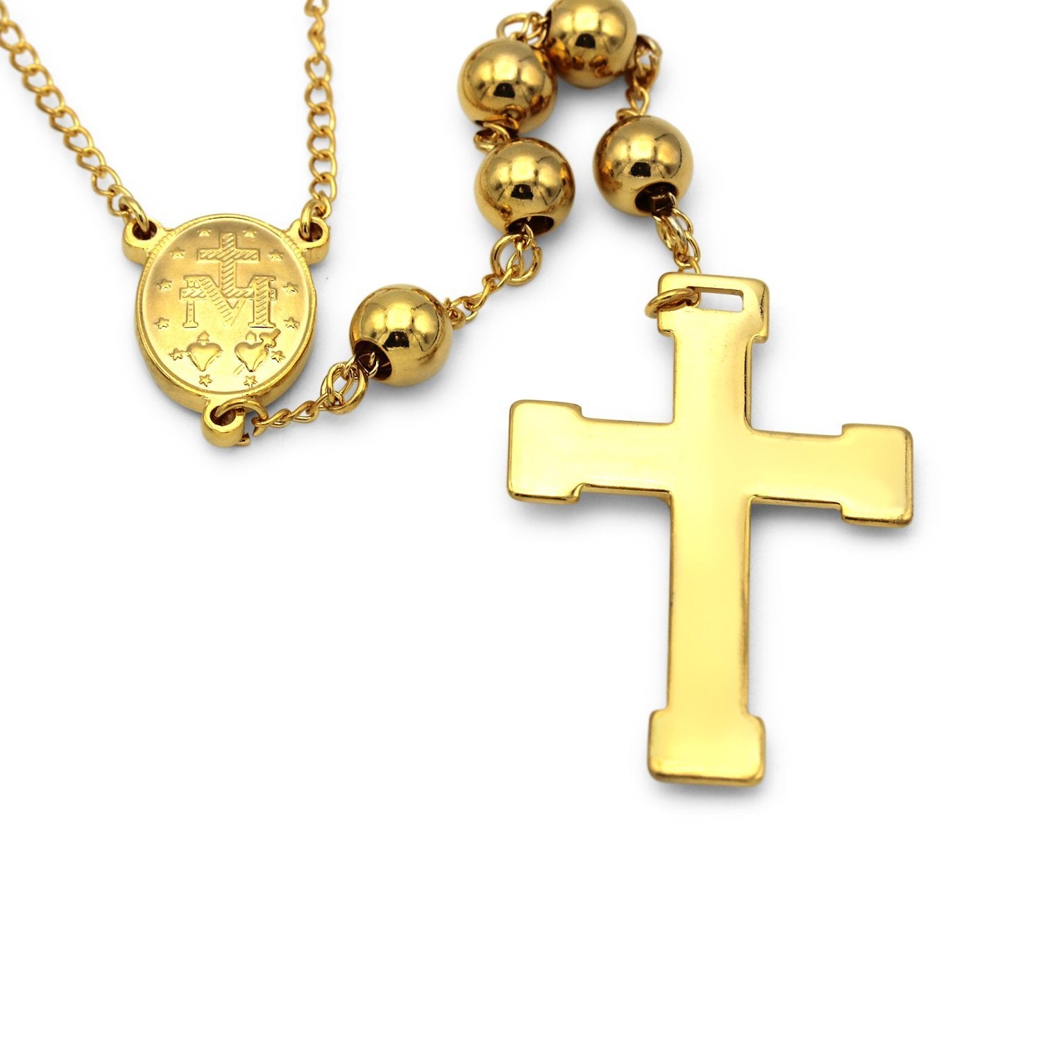 Vanessa Mooney - The Nora Rosary - Necklaces - Gold / Rosary /...