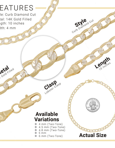 Cuban Link Anklet For Women