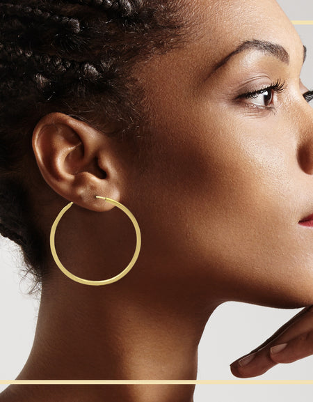 Hoop Earrings Jewelry Box 