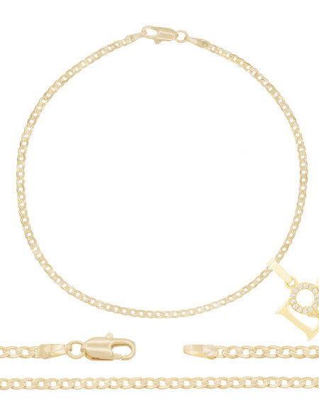 Curb Anklet Women Jewelry