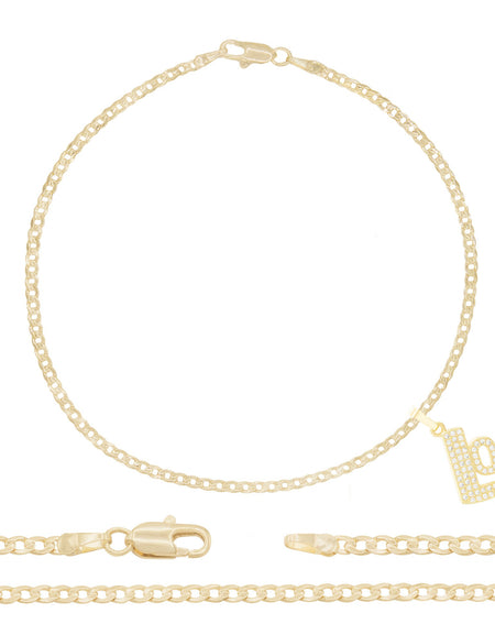 Curb Anklet Women Jewelry