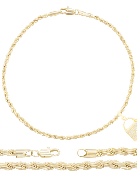 Rope Anklet Set