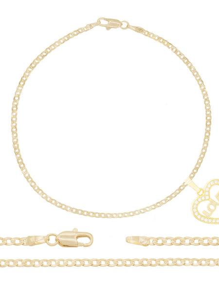 Curb Anklet Women Jewelry