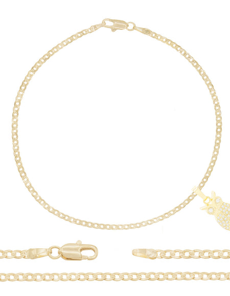 Curb Anklet Women Jewelry