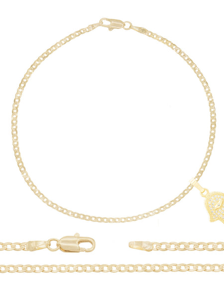 Curb Anklet Women Jewelry