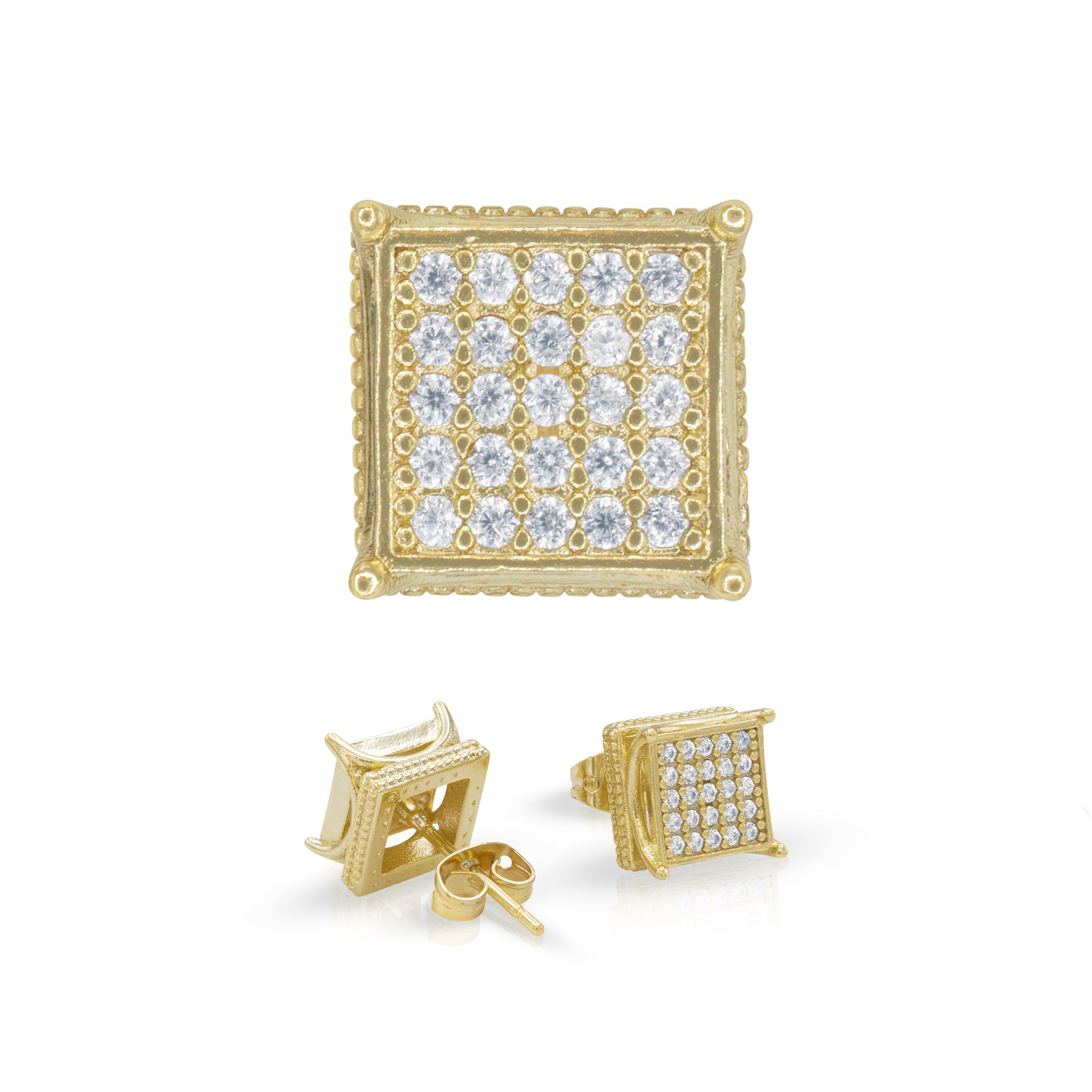Buy Latest Gold Diamond Stud For Men - diamondfactorydelhi com | Diamond  Stud Earrings For Boys - YouTube