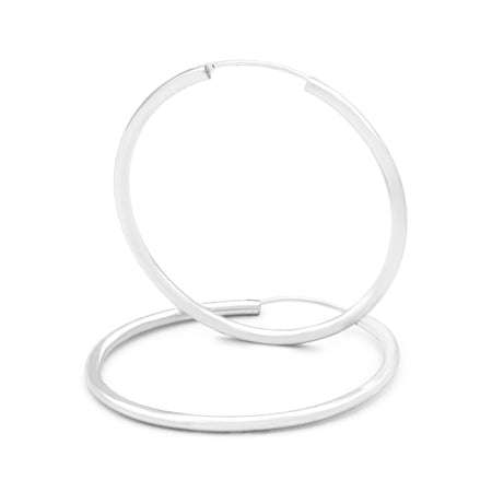 Round Hoop Earrings for Women