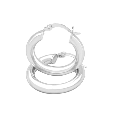 Round Hoop Earrings for Women