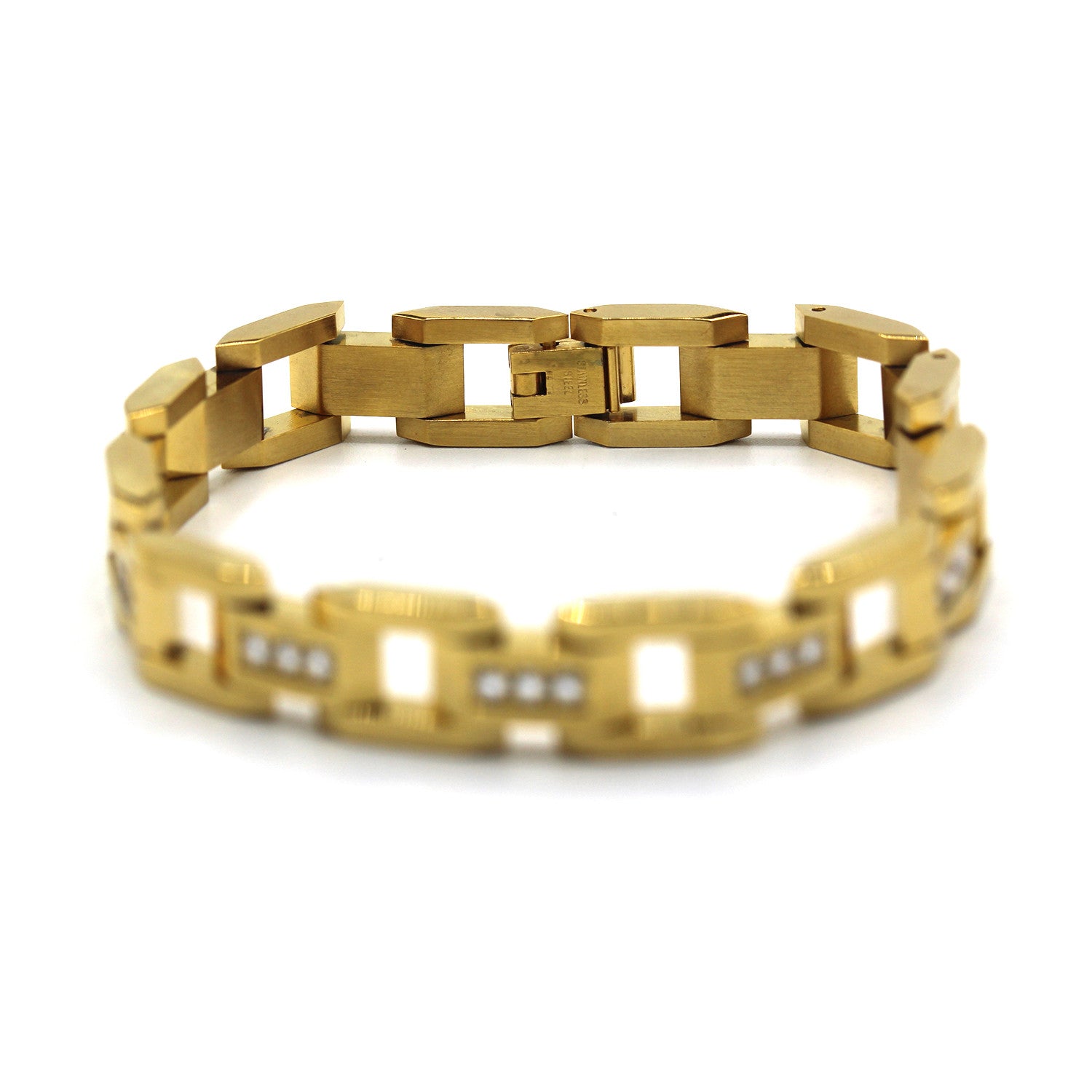 Leslie's 14K Men's Polished Fancy Link Bracelet LF1170-8.5 | Carroll's  Jewelers | Doylestown, PA
