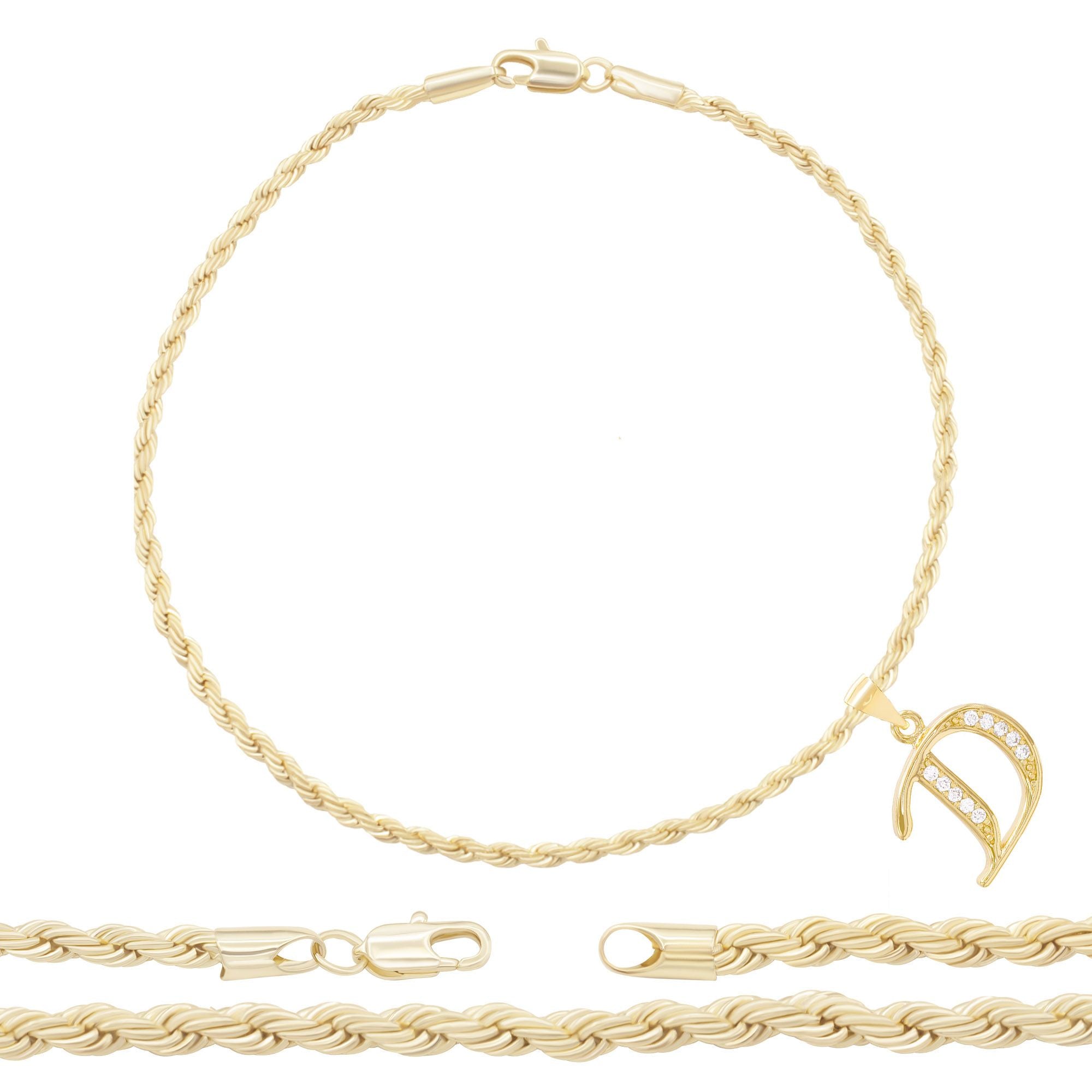 14K Gold Filled Women Jewelry Anklet
