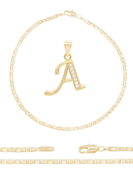 14K Gold Filled Mariner Anklet