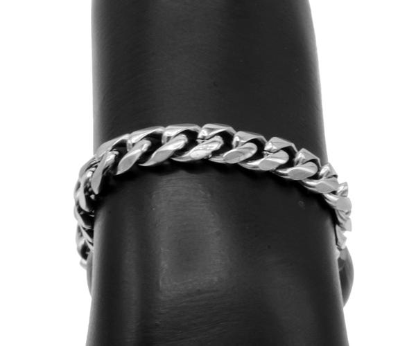 Miami Cuban Link Stainless Steel Necklace Bracelet Set