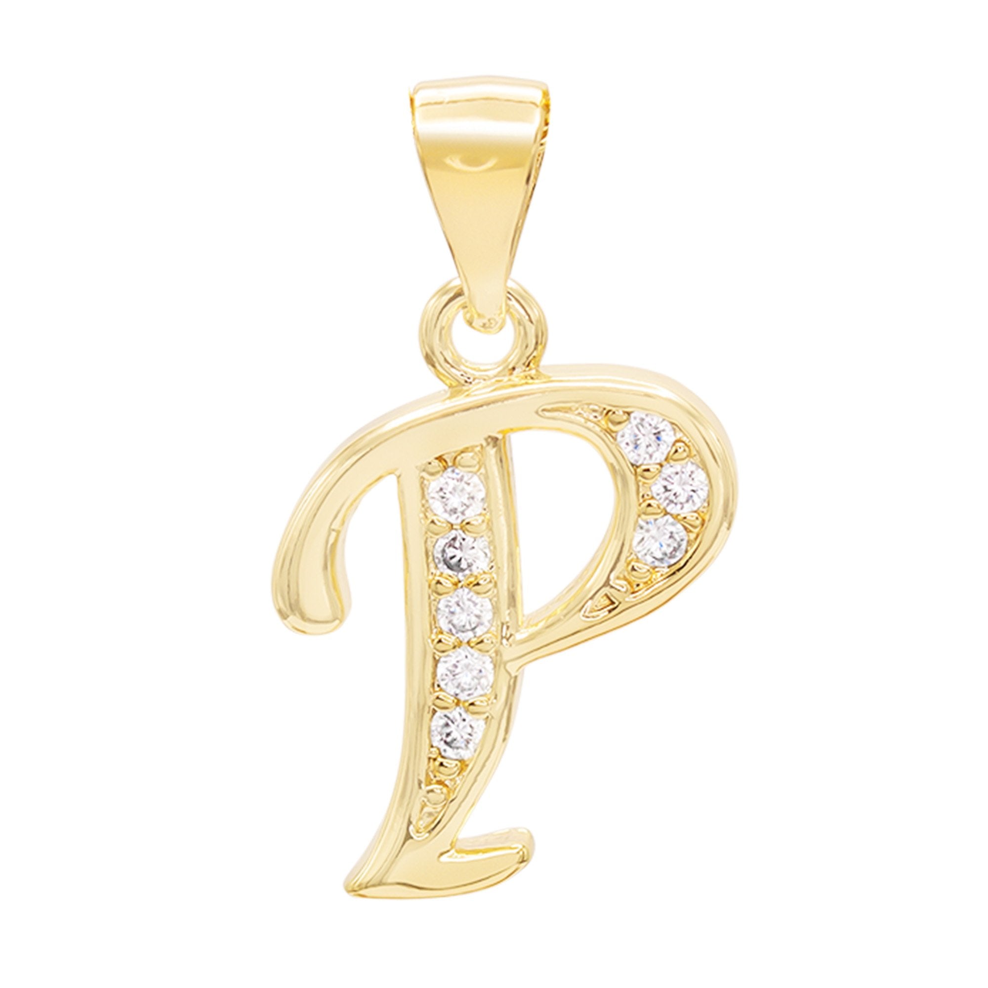 Gold Pearl Initial Pendant Necklace – SKYZ Boutique