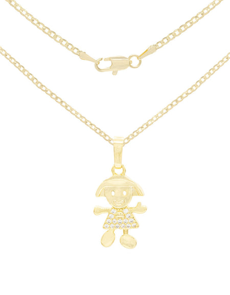 Gold Filled Pendant Set