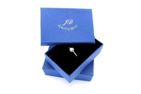 Floating Halo Cubic Zirconia Sterling Silver Ring Silver Plated