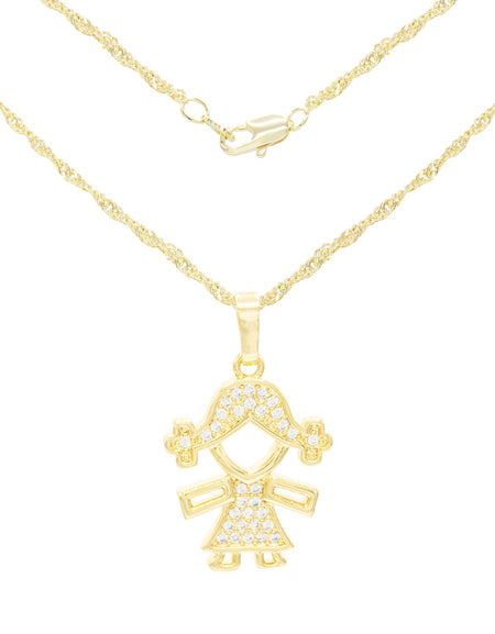 Gold Filled Pendant Set